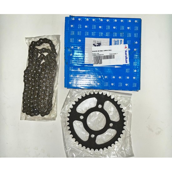 Bajaj V15 Arka Dişli Zincir Takımı (Orijinal)