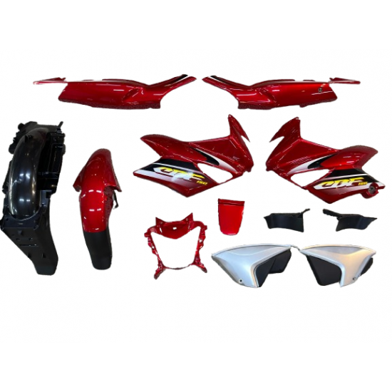 Honda CBF 150 Grenaj Seti Kırmızı (7 Parça)