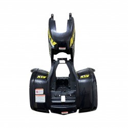 Kanuni ATV 150 U Off Road Arka Çamurluk Siyah / Sarı