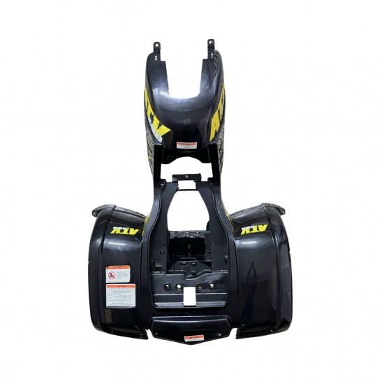 Kanuni ATV 150 U Off Road Arka Çamurluk Siyah / Sarı