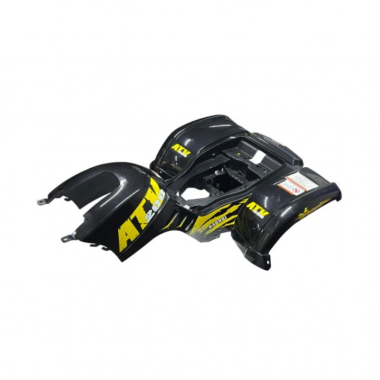 Kanuni ATV 150 U Off Road Arka Çamurluk Siyah / Sarı