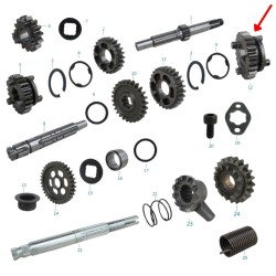 Bajaj Boxer 4. Vites Dişlisi