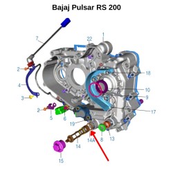 Bajaj Pulsar RS 200 / UG / NS 200 / ABS / UG / UG 2 Yağ Süzgeci İç Oringi