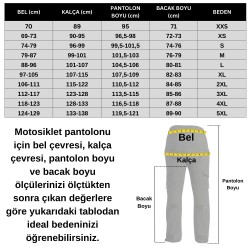 Prohel Spider Korumalı Motosiklet Pantolonu Siyah