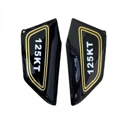 Mondial 125 KT Yan Kapak Takım Siyah