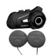 Knmaster KN6100 Pro Motosiklet İnterkomu Siyah