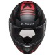 LS2 Rapid 2 Xtreet Kapalı Motosiklet Kaskı Mat Siyah / Kırmızı