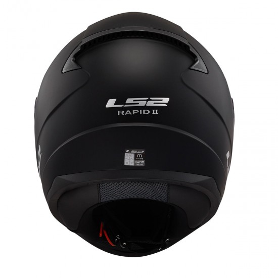 LS2 Rapid 2 Kapalı Motosiklet Kaskı Mat Siyah