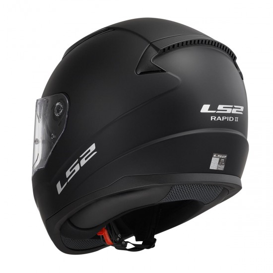 LS2 Rapid 2 Kapalı Motosiklet Kaskı Mat Siyah