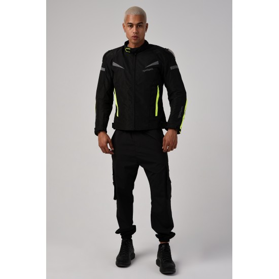 Prohel Colombia Motosiklet Montu Siyah / Neon Sarı