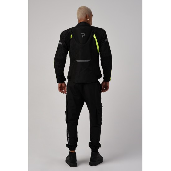 Prohel Colombia Motosiklet Montu Siyah / Neon Sarı