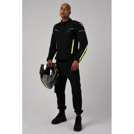 Prohel Colombia Motosiklet Montu Siyah / Neon Sarı