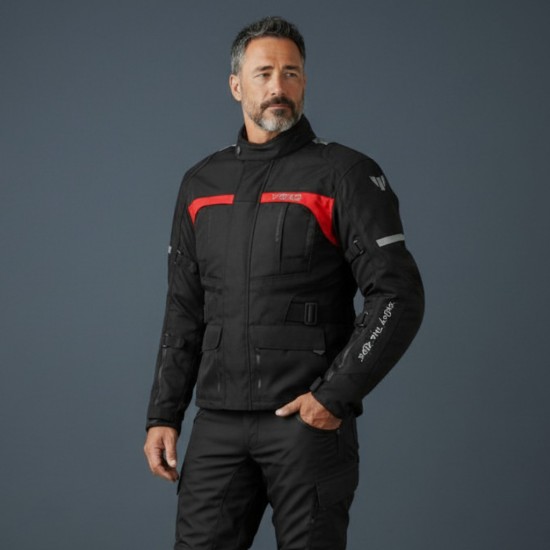 Vexo Adventure H2O Motosiklet Montu Siyah / Kırmızı