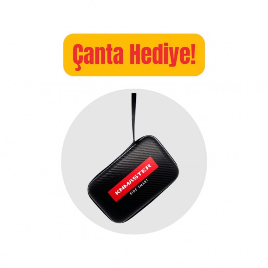 Knmaster 6100 Bluetooth İnterkom Kulaklık Seti Kırmızı