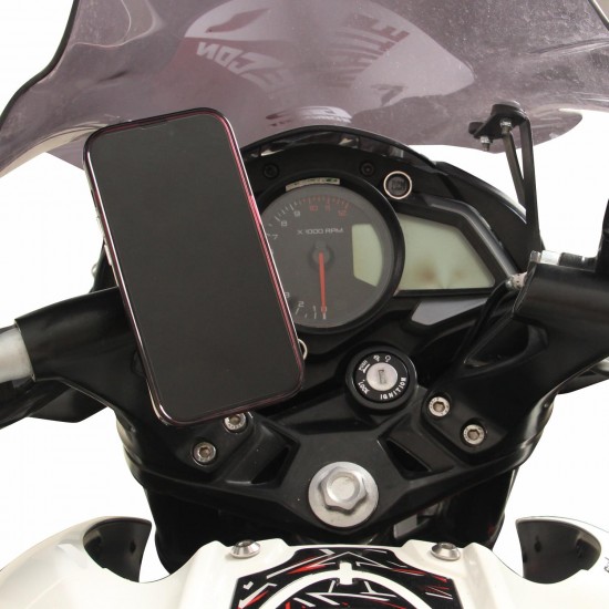 Bajaj NS 125 / NS 200 / UG GP Kompozit Telefon & Navigasyon Tutucu Gri