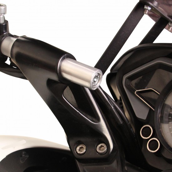Bajaj NS 125 / NS 200 / UG GP Kompozit Telefon & Navigasyon Tutucu Gri