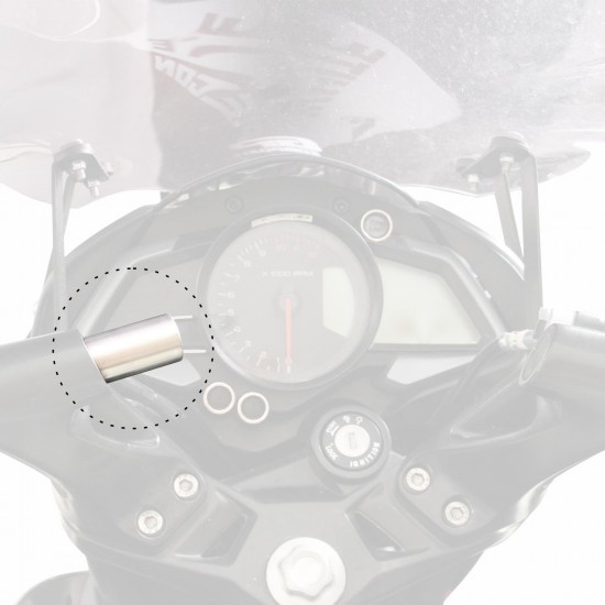 Bajaj NS 125 / NS 200 / UG GP Kompozit Telefon & Navigasyon Tutucu Gri