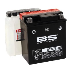 BS Battery BTX7L-BS 12V 6.3Ah 100 CCA AGM Motosiklet Aküsü