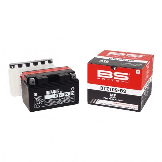 BS Battery BTZ10S-BS 12V 9Ah 190 CCA AGM Motosiklet Aküsü