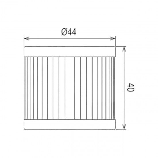 Hiflo HF-131 TVS Apache Rtr 200 Yağ Filtresi