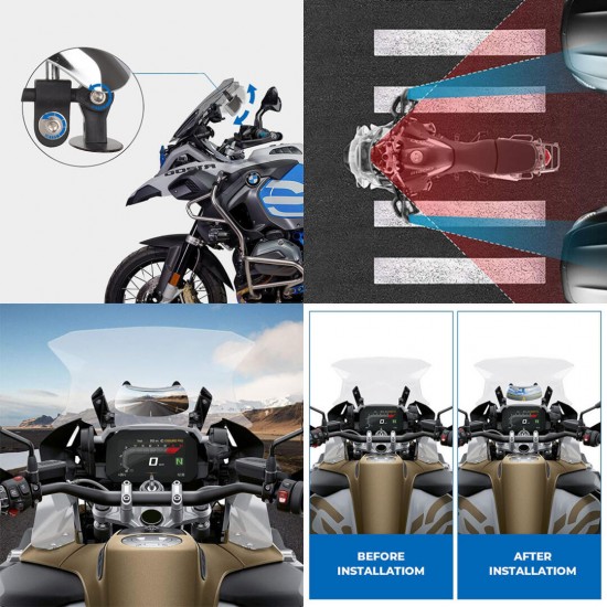 Knmaster MA-180 Motosiklet Kör Nokta Aynası Evrensel