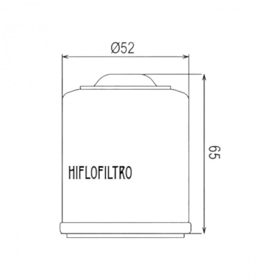 Hiflo HF-183 Piaggio Carnaby 200 Yağ Filtresi (2007-2010)