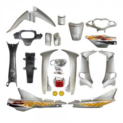 Kalipso - Çelik Cub 100 Grenaj Set Gri (Far, Stop ve Sinyal Dahil)