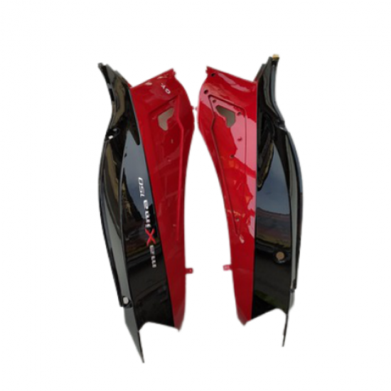 Motoran Maxima 150 Sele Altı Sağ - Sol Takım Kırmızı - Siyah