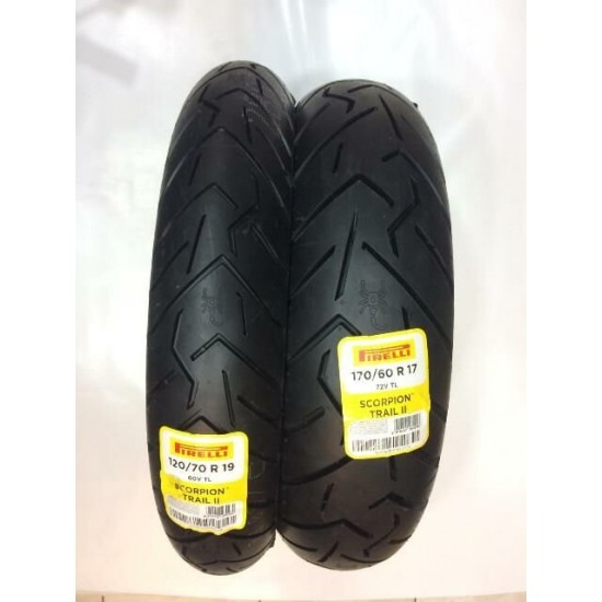 Pirelli Scorpion Trail 2 120/70-19 170/60-17 Lastik Ü.T:2018 36. HAFTA