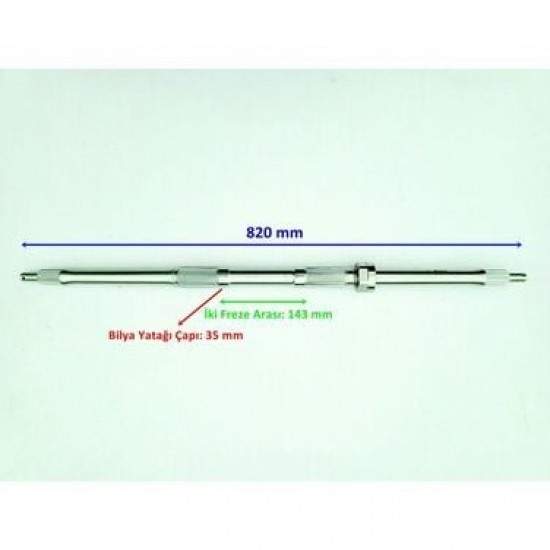 Mondial AU 200 ATV Arka Aks Mili
